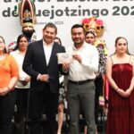 Roberto Solís y Alejandro Armenta Inauguran el primer convite del Carnaval de Huejotzingo en Puebla