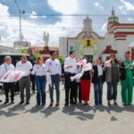 Alejandro Armenta y Roberto Solís entregan apoyos y dan banderazo a nuevas unidades vehiculares para fortalecer el desarrollo de Huejotzingo