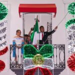 Roberto Solís encabeza su primer Grito de Independencia en Huejotzingo con gran fervor patrio