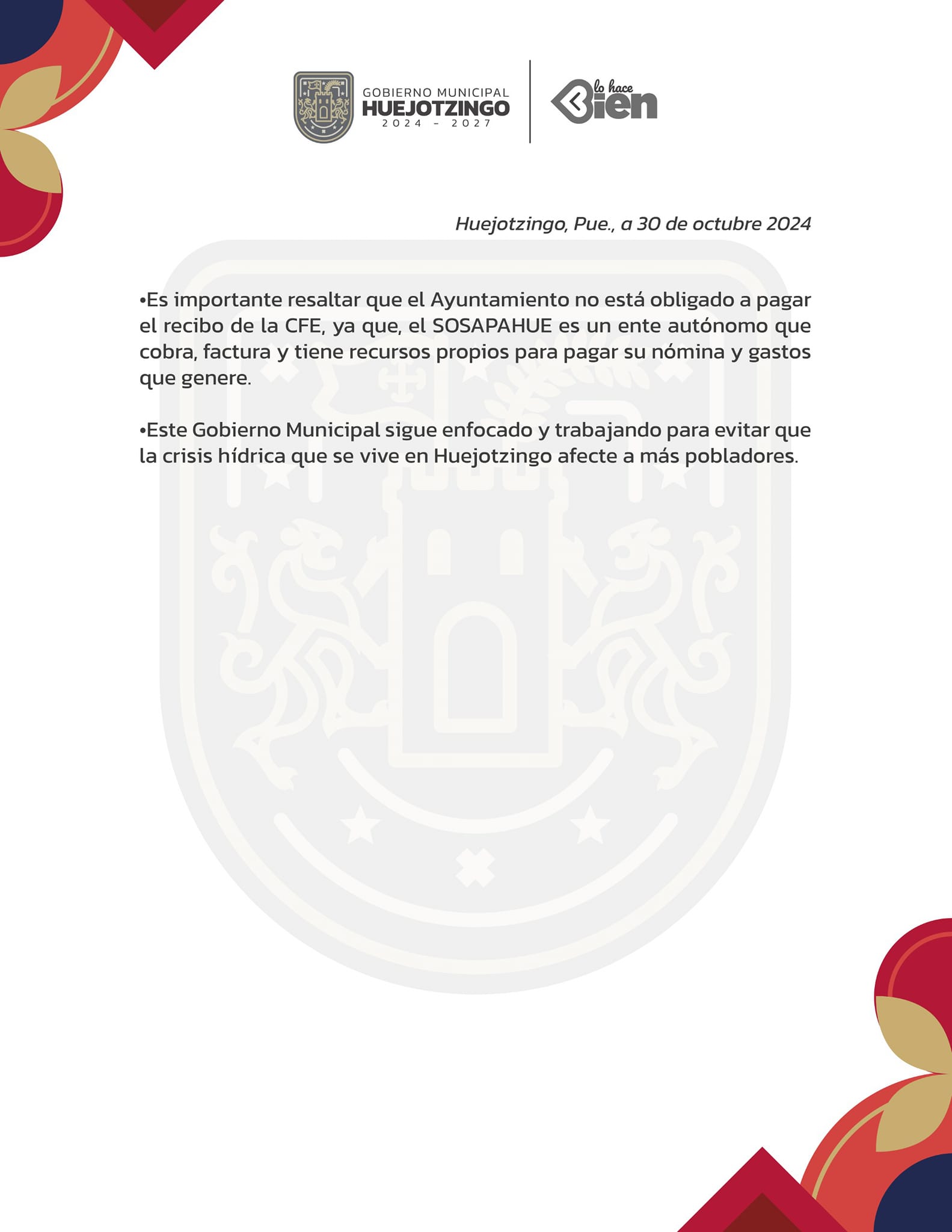 Comunicado Oficial sosapahue 30 octubre (2)