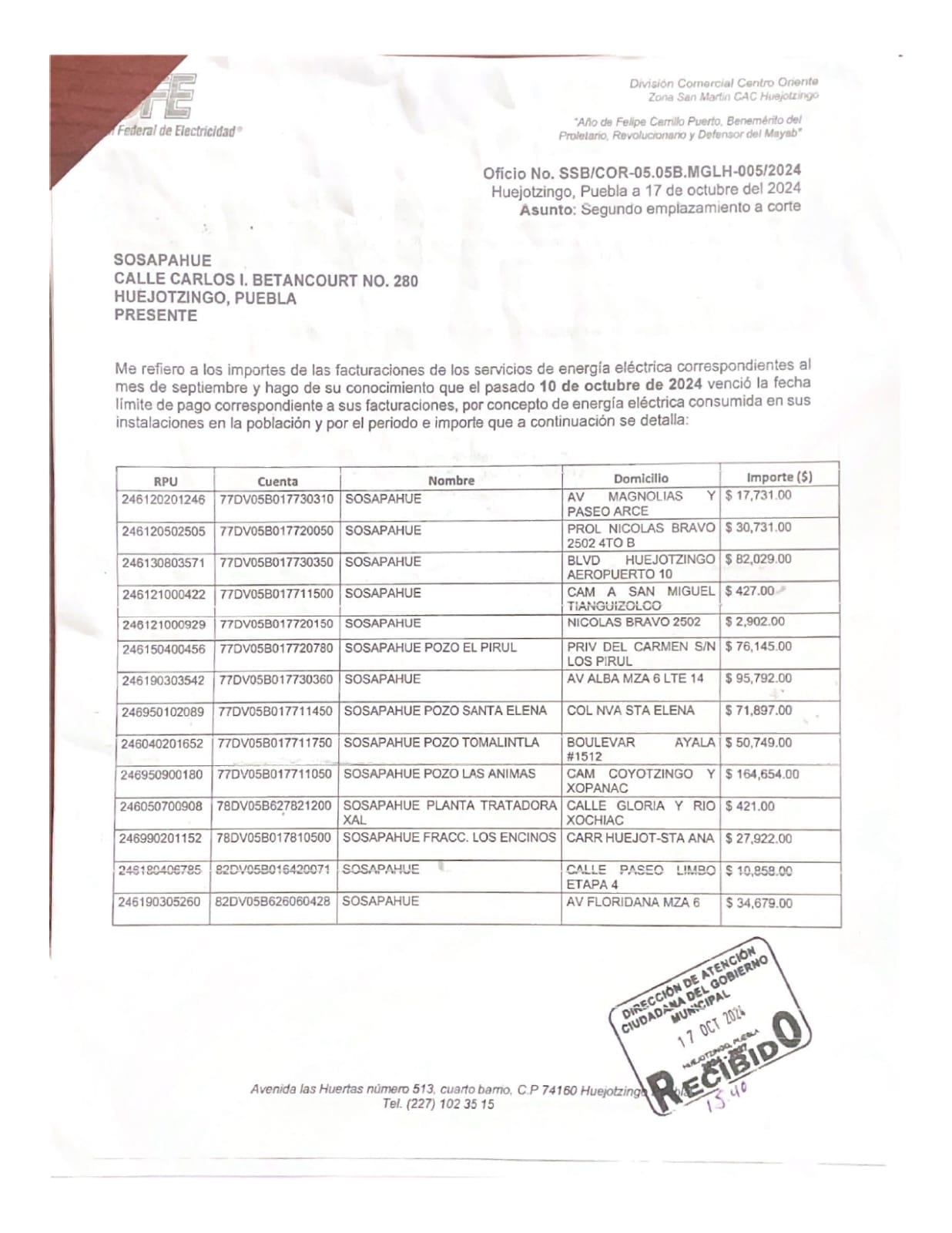 Comunicado Oficial sosapahue 30 octubre (3)