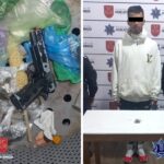 Refuerza SSC de Huejotzingo la seguridad: asegura armas, droga y vehículos robados en diversos operativos