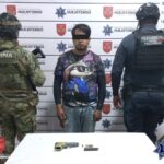 SSC de Huejotzingo detiene a sujeto con arma de fuego; señalado por violencia en Xalmimilulco y Capultitlán