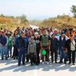 Roberto Solís cumple a los productos del campo: Entrega la rehabilitación del camino sacacosechas en Atexcac
