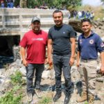 Roberto Solís encabeza faena de limpieza en el Río Xochiac para prevenir riesgos por temporada de lluvias