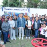 Roberto Solís cumple su palabra y rehabilita el pozo No. 2 para garantizar el abasto de agua en fraccionamientos de Huejotzingo