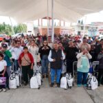 Roberto Solís y Shamy Spezia priorizan la Atención a sectores vulnerables de Huejotzingo: entregan apoyos alimentarios a 146 familias