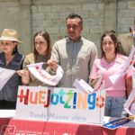 Roberto Solís transforma los accesos de Huejotzingo con la construcción de dos arcos de identidad
