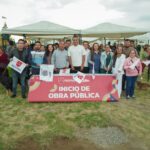 Pone en marcha Roberto Solís la rehabilitación de la cancha de "Valle de San Miguel", la quinta intervenida en Huejotzingo